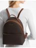 Michael Kors Graphic Brown Leather Backpack One size - photo 4