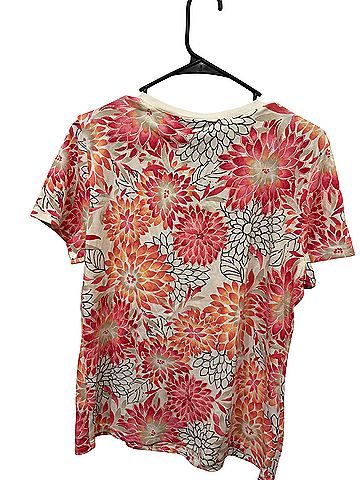 Karen Scott Short Sleeve Blouse (view 2)