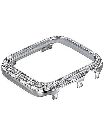Swarovski Sparkling Crystal Apple Watch Case Watch (view 1)
