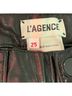 L'Agence 100% Leather Black Leather Pants Size 25 - photo 3
