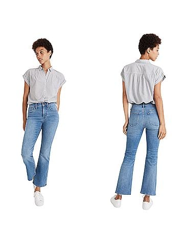 Madewell Cali Demi-Boot  in Timpson Wash Jeans (view 1)