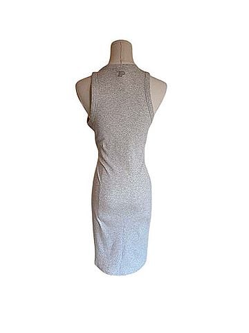 Victoria's Secret Pink Ribbed Racerback Tank Dress Casual Dress (view 2)