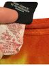 Harley Davidson 100% Cotton Black Orange Yellow Long Sleeve Blouse Size L - photo 4