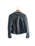 3.1 Phillip Lim 100% Leather 100% Rayon 100% Polyester Black Leather Jacket Size 4 - photo 2
