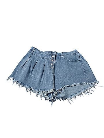By Any Other Name Denim Shorts (view 1)