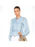 FRAME Denim 100% Tencel Blue Button-Down Shirt Size S - photo 6