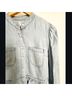 FRAME Denim 100% Tencel Blue Button-Down Shirt Size S - photo 5