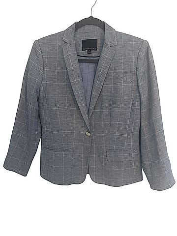 Banana Republic Windowpane Plaid Jacket Blazer (view 2)