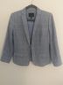 Banana Republic Plaid Gray Blazer Size 0 - photo 8