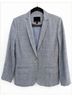 Banana Republic Plaid Gray Blazer Size 0 - photo 9