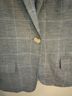Banana Republic Plaid Gray Blazer Size 0 - photo 12