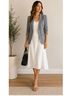 Banana Republic Plaid Gray Blazer Size 0 - photo 10