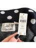 Anthropologie 100% Wool Polka Dots Black Coat Size M - photo 6