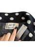 Anthropologie 100% Wool Polka Dots Black Coat Size M - photo 3