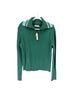 Tory Burch Solid Green Jacket Size XL - photo 1