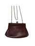 Brighton Burgundy Leather Clutch One size - photo 2