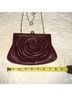 Brighton Burgundy Leather Clutch One size - photo 5