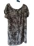 BCBGeneration 100% Polyester Floral Black White Casual Dress Size M - photo 2