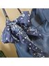 Coach 100% Leather Solid Blue Leather Shoulder Bag One size - photo 3