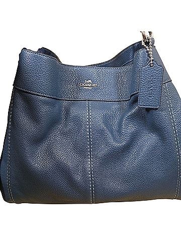 Coach Lexy Leather Shoulder Bag (view 2)