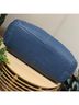 Coach 100% Leather Solid Blue Leather Shoulder Bag One size - photo 8