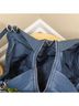 Coach 100% Leather Solid Blue Leather Shoulder Bag One size - photo 12