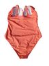 Tahari 85% Polyester 15% Spandex 100% Polyester Pink One Piece Swimsuit Size L - photo 2