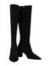Stuart Weitzman 100% Suede Black Boots Size 8 1/2 - photo 1