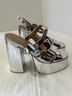 Koi Footwear Silver Heels Size 7 - photo 3
