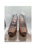 Sergio Rossi 100% Patent Leather Multi Color Heels Size 10 - photo 5