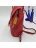 Coach 100% Leather Red Leather Backpack One size - photo 5