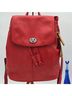 Coach 100% Leather Red Leather Backpack One size - photo 3