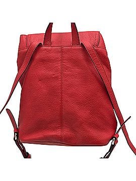 coach f54777 trek travel pack red leather backpack Timeless aoutfit Co L 10 x H 12 x D 5 COACH Terrain Trek Pack in