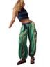 Free People 100% Cotton Stripes Multi Color Cargo Pants Size L - photo 1