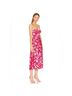 Astr 97% Polyester 3% Elastane 100% Polyester Floral Red Pink Cocktail Dress Size M - photo 13