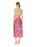 Astr 97% Polyester 3% Elastane 100% Polyester Floral Red Pink Cocktail Dress Size M - photo 2