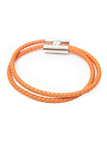 Hermes Leather Goods Tournis Tresse Bracelet (view 2)