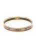 Hermes Leather Goods Blue Enamel Bangle PM One size - photo 2