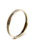 Hermes Leather Goods Black Enamel Bangle PM One size - photo 1