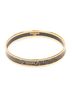 Hermes Leather Goods Black Enamel Bangle PM One size - photo 2