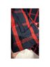 Ralph Lauren 100% Polyester Plaid Red Blue Trenchcoat Size S - photo 13