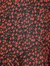 Lulus 100% Polyester Floral Red Black Casual Dress Size M - photo 9