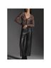 Maeve 100% Polyurethane 95% Viscose 5% Elastane Black Casual Pants Size 28 waist - photo 10