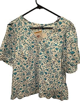 Draper James Short Sleeve Blouse (view 1)