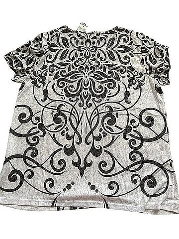 Christopher & Banks Short Sleeve T-Shirt (view 2)