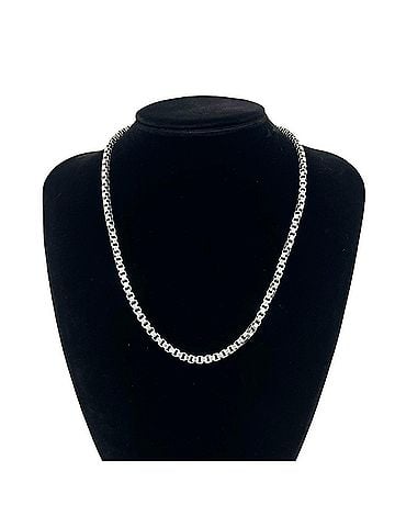 Tiffany & Co. TIFFANY&amp;Co. Tiffany Vintage Venetian Necklace, Sterling Silver 925, Accessory, Pendant, Choker, Silver, 11058 (view 2)