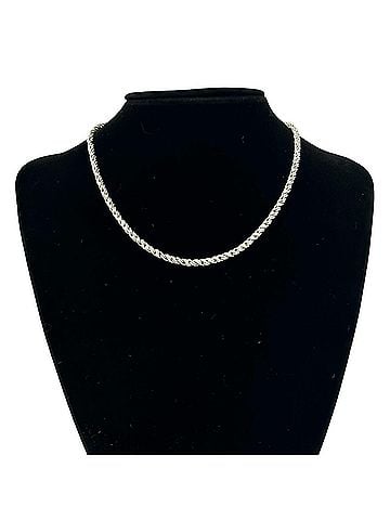 Tiffany & Co. TIFFANY&amp;Co. Tiffany Vintage Twist Rope Necklace, Sterling Silver 925, 94257 (view 2)