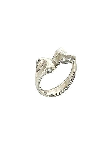 Tiffany & Co. TIFFANY&amp;Co. Tiffany Vintage Ribbon Ring, Sterling Silver 925, Accessory, 85668 (view 1)