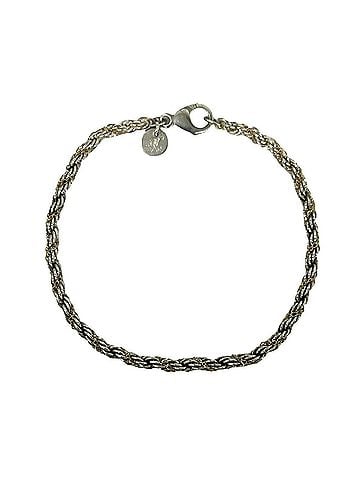 Tiffany & Co. TIFFANY&amp;Co. Tiffany Twist Rope Bracelet, Sterling Silver 925, 18K Yellow Gold, Accessory, 92945 (view 1)