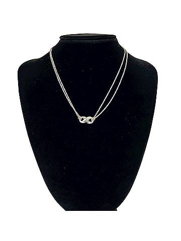 Tiffany & Co. TIFFANY&amp;Co. Tiffany Vintage Infinity Necklace, Sterling Silver 925, Accessory, Item Number 28506 (view 2)